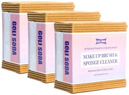 GOLI SODA All Natural Probiotics Make Up Brush & Sponge Cleaner