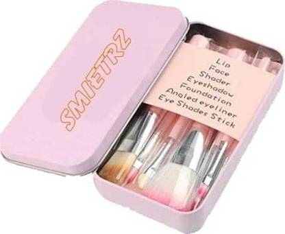 Mecovip Mini Pink Makeup Brush Set (Pack of 7 )