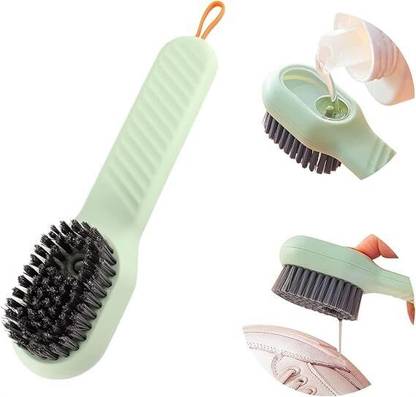 Snehmurti Multifunctional Liquid Shoe Brush with Automatic Adding Box Brush