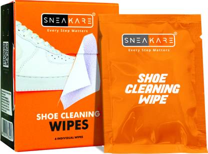 SNEAKARE Shoe Cleaning Wipes - Pack of 6 Shoe Wipes Stain Remover