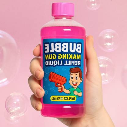 SOMETHING4U Scented Bubble Machine Liquid
