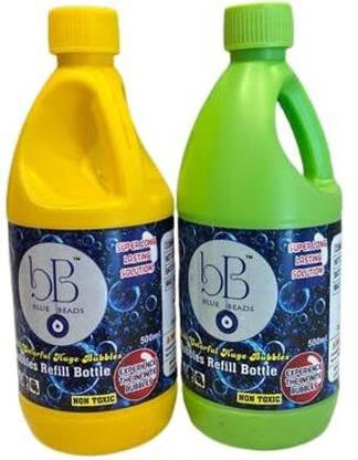 BLUE BEADS Scented Bubble Machine Liquid