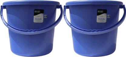 Rajguru Unbreakable Bucket,Made with 100% Virgin Plastic PPCP Material 20 L Plastic Bucket