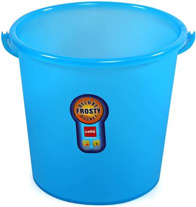 cello Frosty Deluxe, Blue 20 L Plastic Bucket