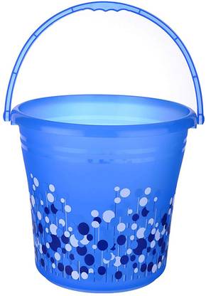 RATAN 5 Liter Delux Bubble Print Bucket 5 L Plastic Bucket