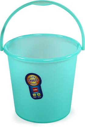 cello Frosty Bucket Deluxe | Light weight and easy to carry 18 L Plastic Bucket