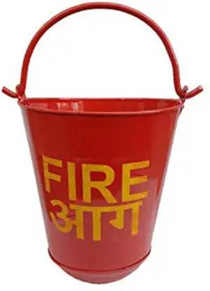 BPS Fire Fire Bucket/ Safety Bucket /10L/ Sand Bucket 10 L Iron Bucket