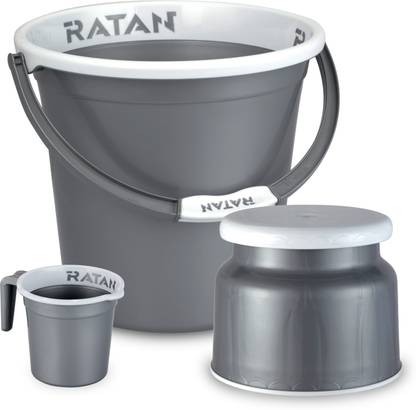 RATAN 18 L Plastic Bucket