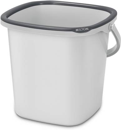 MILTON Swish Plastic Bucket With Handle 18 L Plastic Bucket