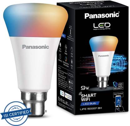 Panasonic 9 W Basic Standard B22 LED Bulb