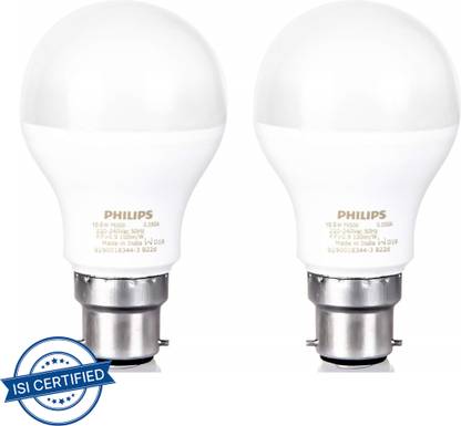 PHILIPS 10.5 W Basic Standard B22 LED Bulb