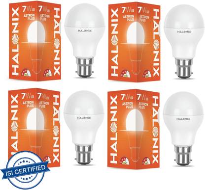HALONIX 7 W Bluetooth Round B22 LED Bulb