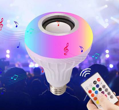 laxmi gold 220 W Music Round B24 LED Bulb