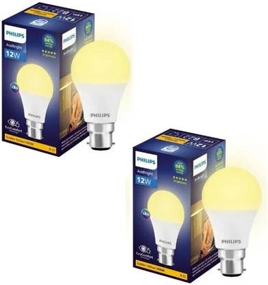 PHILIPS 12 W Basic Round B22 LED Bulb