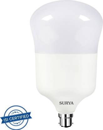 SURYA 50 W Basic Standard B22 LED Bulb