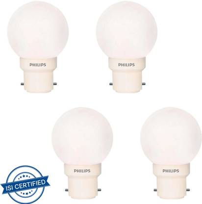 PHILIPS 0.5 W Basic Standard B22 LED Bulb