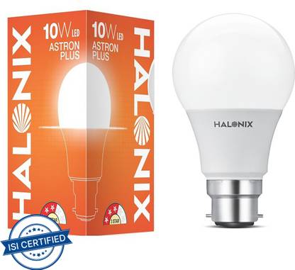 HALONIX 10 W Basic Round B22 LED Bulb
