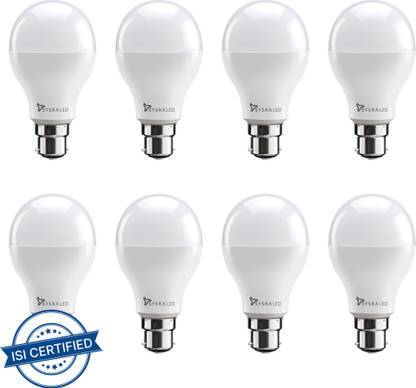 Syska 9 W, 7 W Basic Standard B22 LED Bulb