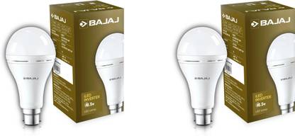 BAJAJ 8.5 W Basic Round B22 Inverter Bulb