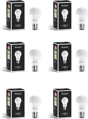 Gold Medal 12 W Basic Round B22 LED Bulb