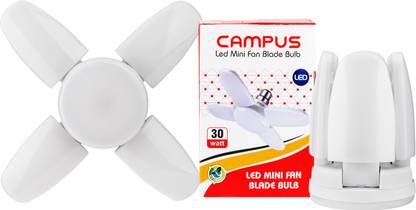 youlite B22 Foldable Light, 28W 4-Leaf Fan Blade LED Pendants Ceiling Lamp