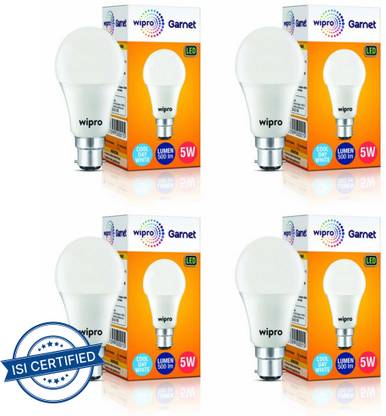 Wipro 7 W Basic Standard B22 LED Bulb