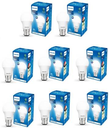 PHILIPS 5 W Basic Round B22 LED Bulb
