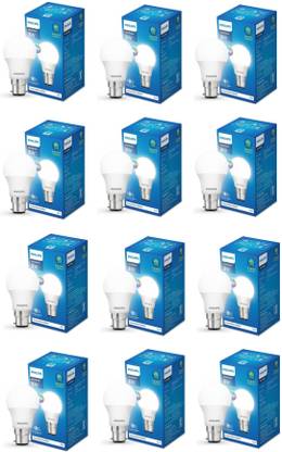 PHILIPS 3 W Basic Round B22 LED Bulb