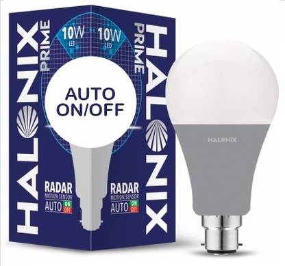 HALONIX 10 W Motion Sensor Round B22 LED Bulb