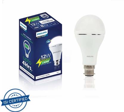 PHILIPS 12 W Basic Standard B22 Inverter Bulb