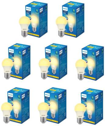PHILIPS 3 W Basic Round E27 LED Bulb