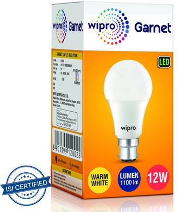Wipro 12 W Basic Standard B22 LED Bulb
