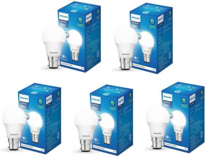 PHILIPS 3 W Basic Round B22 LED Bulb