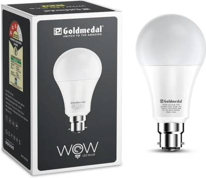 Gold Medal 15 W Basic Round B22 LED Bulb