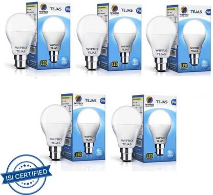 Wipro 9 W Basic Standard B22 LED Bulb