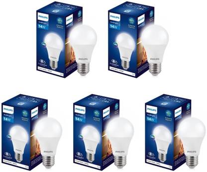 PHILIPS 14 W Basic Round E27 LED Bulb
