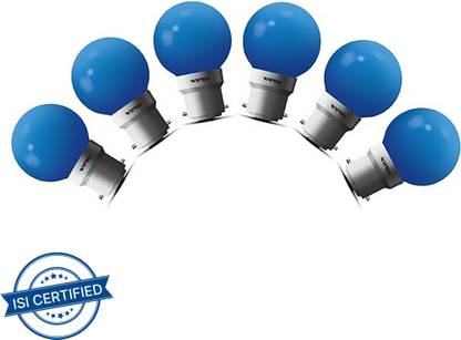Wipro 0.5 W Basic Standard B22 LED Bulb