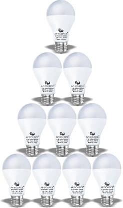 AP Source 9 W Basic Round E27 LED Bulb