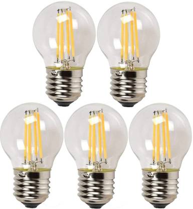 Virya 4 W Basic Globe E27 Flouroscent Bulb