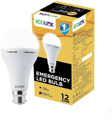 EcoLink 12 W Inverter Standard B22 Inverter Bulb