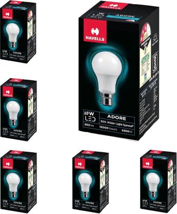 HAVELLS 10 W Basic Round B22 LED Bulb