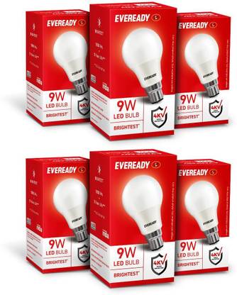EVEREADY 9 W Basic Standard B22 LED Bulb