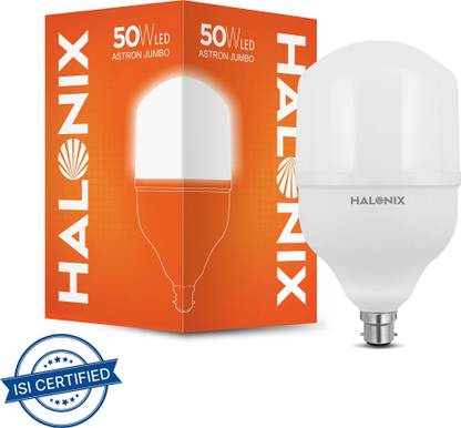 HALONIX 50 W Basic Round B22 LED Bulb