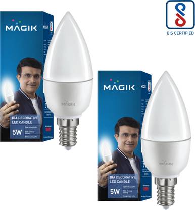 Magik 5 W Basic Candle E14 LED Bulb