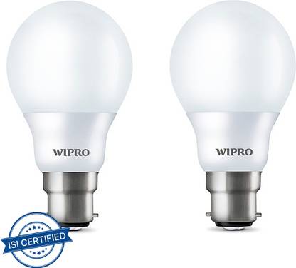 Wipro 7 W Basic Arbitrary B22 LED Bulb
