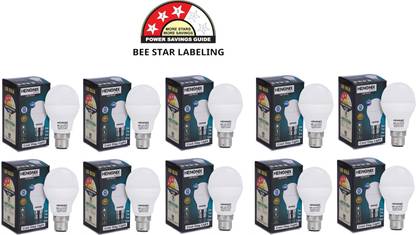 HENONIX 9 W Basic Round B22 LED Bulb