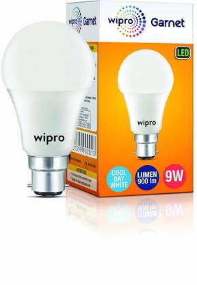 Wipro 9 W Basic Standard B22 LED Bulb