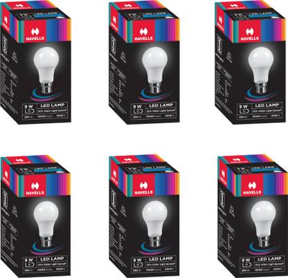 HAVELLS 9 W Basic Round B22 LED Bulb
