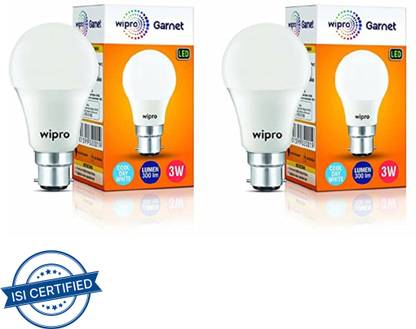 Wipro 3 W Basic Circline B22 LED Bulb