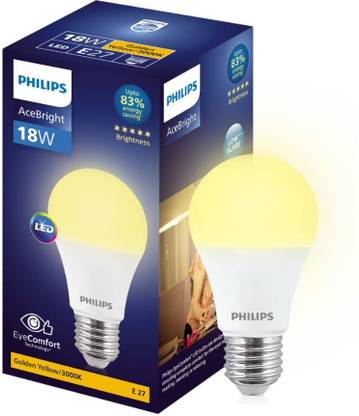PHILIPS 18 W Basic Round E27 LED Bulb